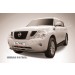 Slitkoff NIPAT005B защита переднего бампера d76 черная Nissan Patrol