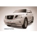 Slitkoff NIPAT006 кенгурятник d76 низкий широкий с защитой картера и перемычкой Nissan Patrol