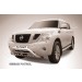 Slitkoff NIPAT009 кенгурятник d76 низкий широкий "мини" Nissan Patrol