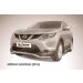 Slitkoff NIQ14-003 защита переднего бампера d57 "волна" Nissan Qashqai (2014)