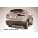 Slitkoff NIQ14-008B защита заднего бампера d57 черная Nissan Qashqai (2014)