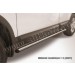 Slitkoff NIQ2011 защита порогов d57 труба Nissan Qashqai +2 (2007)
