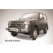 Slitkoff Niv002B кенгурятник d57 низкий черный ВАЗ 21213 Нива (Lada4x4)
