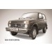 Slitkoff Niv003B защита переднего бампера d76 черная ВАЗ 21213 Нива (Lada4x4)