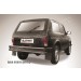 Slitkoff Niv009B защита заднего бампера d57 черная ВАЗ 21213 Нива (Lada4x4)