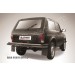 Slitkoff Niv012B защита заднего бампера уголки d57 черные ВАЗ 21213 Нива (Lada4x4)