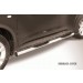 Slitkoff NJ2WD-005 защита порогов d76 с проступями Nissan Juke