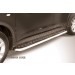 Slitkoff NJ2WD-011 защита порогов d42 с листом усиленная Nissan Juke