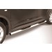 Slitkoff NJ4WD-005 защита порогов d76 с проступями Nissan Juke 4WD (2011)