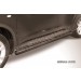 Slitkoff NJ4WD-006B защита порогов d76 труба черная Nissan Juke 4WD (2011)