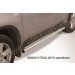 Slitkoff NXT11-007 защита порогов d57 труба Nissan X-Trail (2011) рестайлинг