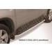 Slitkoff NXT11-008 защита порогов d42 с листом Nissan X-Trail (2011) рестайлинг