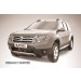 Slitkoff RD004B защита переднего бампера d42 + d42 двойная черная Renault Duster