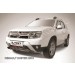 Slitkoff RD15001B защита переднего бампера d57 "волна" черная Renault Duster 2015