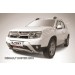 Slitkoff RD15004B защита переднего бампера d42 + d42 двойная черная Renault Duster 2015