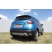 Slitkoff RK2WD008B защита заднего бампера d42 "скоба" черная Renault Kaptur 2016