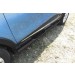 Slitkoff RK4WD005B защита порогов d76 с проступями черная Renault Kaptur 4WD 2016