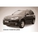 Slitkoff SF011B защита переднего бампера d57+ d57 двойная черная Subaru Forester