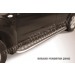 Slitkoff SF017 защита порогов d42 с листом Subaru Forester