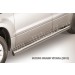Slitkoff SGV12005 защита порогов d76 труба Suzuki Grand Vitara(2012)
