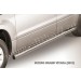 Slitkoff SGV12006 защита порогов d57 труба Suzuki Grand Vitara(2012)