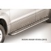 Slitkoff SGV12007 защита порогов d42 с листом усиленная Suzuki Grand Vitara(2012)