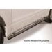 Slitkoff SGV3D08010B защита порогов d76 труба черная Suzuki Grand Vitara (3 двер. 2008)