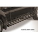 Slitkoff SJ006B защита порогов d76 труба черная Suzuki Jimny