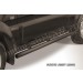 Slitkoff SJ008B защита порогов d57 труба черная Suzuki Jimny