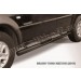 Slitkoff SSR008B защита порогов d76 с проступями черная SsangYong Rexton (2010)