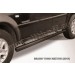 Slitkoff SSR009B защита порогов d76 труба черная SsangYong Rexton (2010)