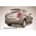 Slitkoff SYA012B защита заднего бампера уголки d57 черные SsangYong Actyon (2011)