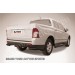 Slitkoff SYAS015B защита заднего бампера уголки d76 черные SsangYong Actyon Sport (2013)