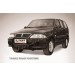 Slitkoff TARP002B кенгурятник d76 низкий черный ТагАЗ Road Partner