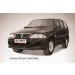 Slitkoff TARP006B защита переднего бампера d57 черная ТагАЗ Road Partner
