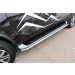 Slitkoff TFOR-005 защита штатного порога d42 Toyota Fortuner (2017)