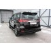 Slitkoff TFOR-006B защита заднего бампера d76+ d42 двойная длинная черная Toyota Fortuner (2017)