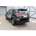 Slitkoff TFOR-007B защита заднего бампера d76 длинная черная Toyota Fortuner (2017)