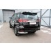 Slitkoff TFOR-008 защита заднего бампера уголки d76+ d42 двойные Toyota Fortuner (2017)