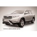 Slitkoff THI001 кенгурятник d76 низкий "мини" Toyota Highlander (2010)