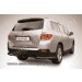 Slitkoff THI014B защита заднего бампера уголки d76 черные Toyota Highlander (2010)