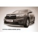 Slitkoff THI14-001 защита переднего бампера d76 радиусная Toyota Highlander (2014)