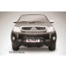 Slitkoff THL006B кенгурятник d57 низкий широкий "мини" черный Toyota Hilux (2011)