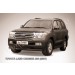Slitkoff TLC2-010B защита переднего бампера d76 черная Toyota Land Cruiser 200 (2007)