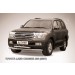 Slitkoff TLC2-011 защита переднего бампера d76+ d57 двойная Toyota Land Cruiser 200 (2007)