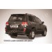 Slitkoff TLC2-025B защита заднего бампера уголки d76 черные Toyota Land Cruiser 200 (2007)