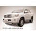 Slitkoff TLC2-12-002 защита переднего бампера d76 с защитой картера короткая Toyota Land Cruiser 200 (2012)
