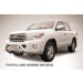 Slitkoff TLC2-12-008 кенгурятник d76 низкий широкий с перемычкой Toyota Land Cruiser 200 (2012)