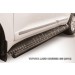 Slitkoff TLC2-12-016B защита штатного порога d57 черная Toyota Land Cruiser 200 (2012)