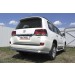 Slitkoff TLC2-15-009 защита заднего бампера d76 Toyota Land Cruiser 200 (2015)